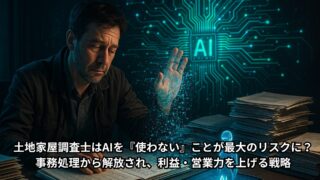 土地家屋調査士はAIを『使わない』ことが最大のリスクに？事務処理から解放され、利益・営業力を上げる戦略 